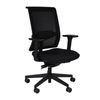 Fotel biurowy Grospol Level BS BLACK tkanina Flex - 8 kolorów