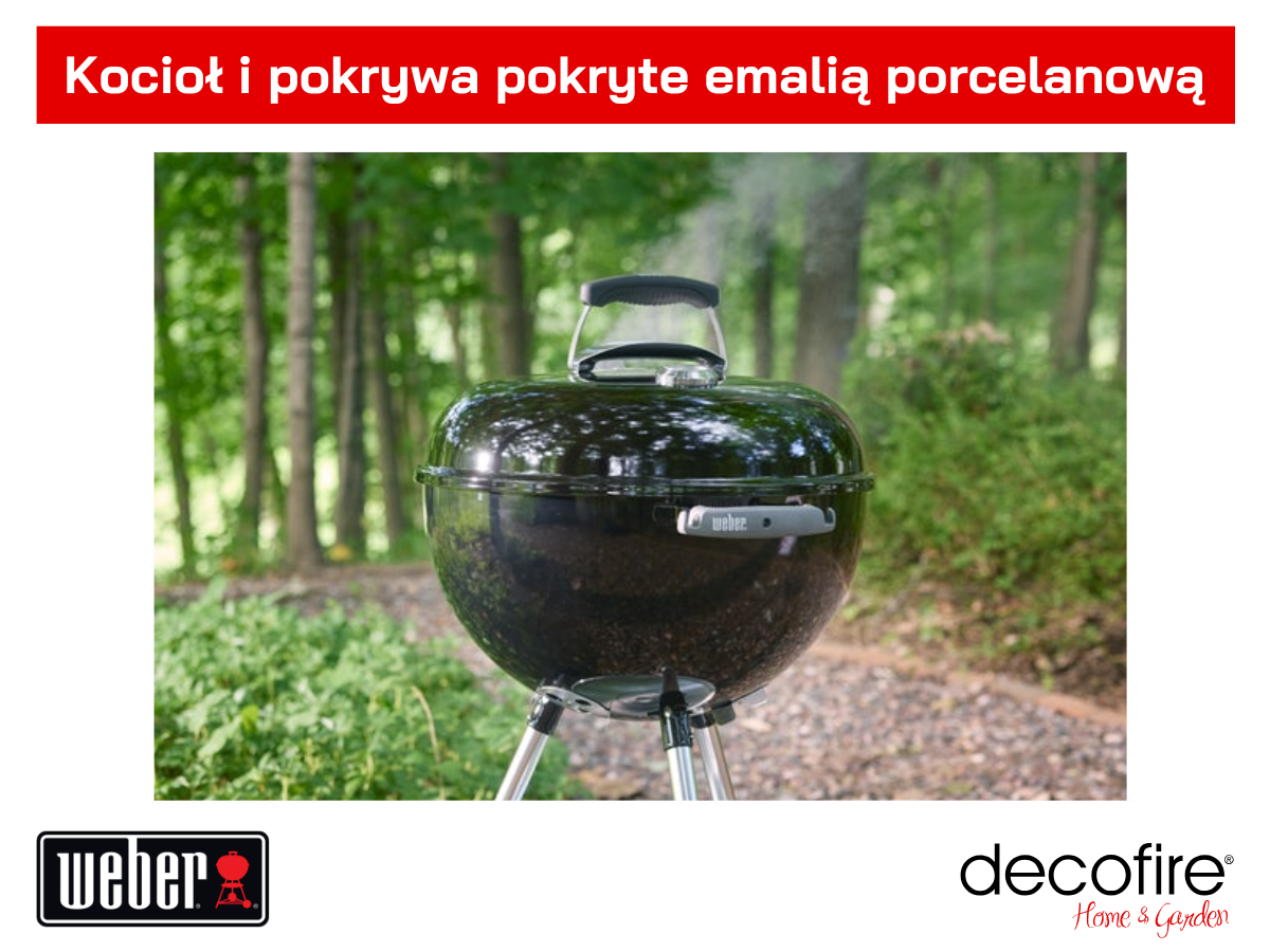 Kocioł i pokrywa pokryte emalią porcelanową