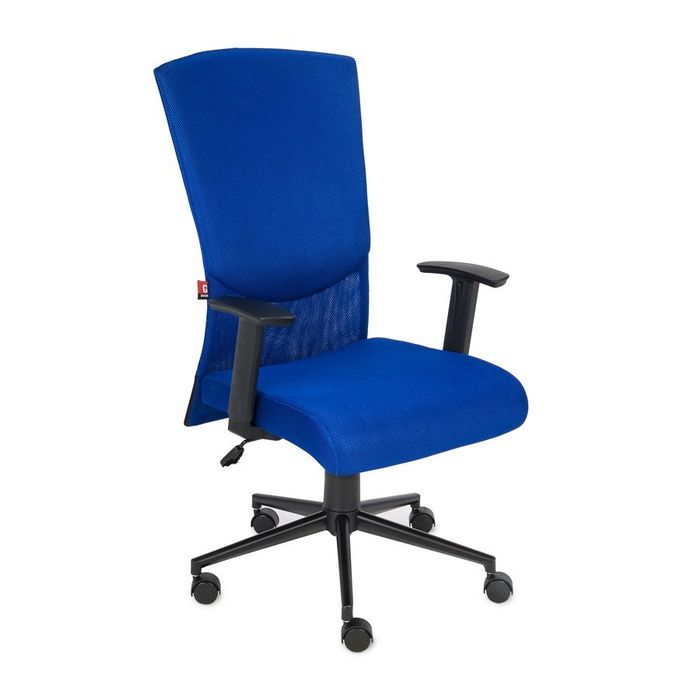 Grospol Fotel biurowy Basic niebieski (mechanizm Tilt 2)