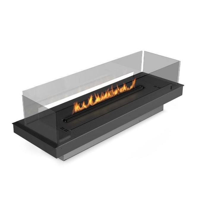Biokominek Planika Prime Fire 2.0 990 Burner z ramą i panelami szklanymi