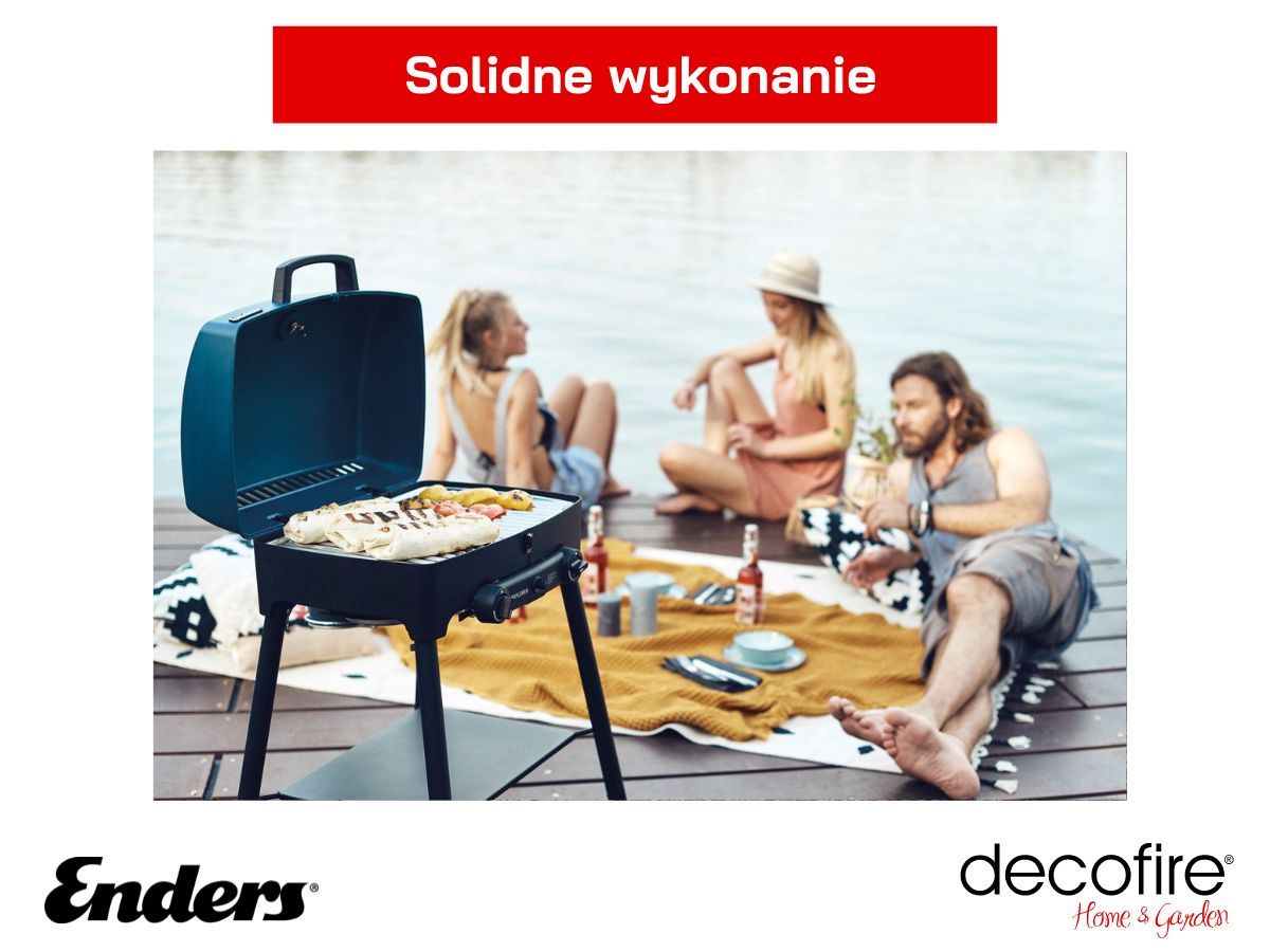 Solidne wykonanie grilla gazowego Enders Explorer Next PRO