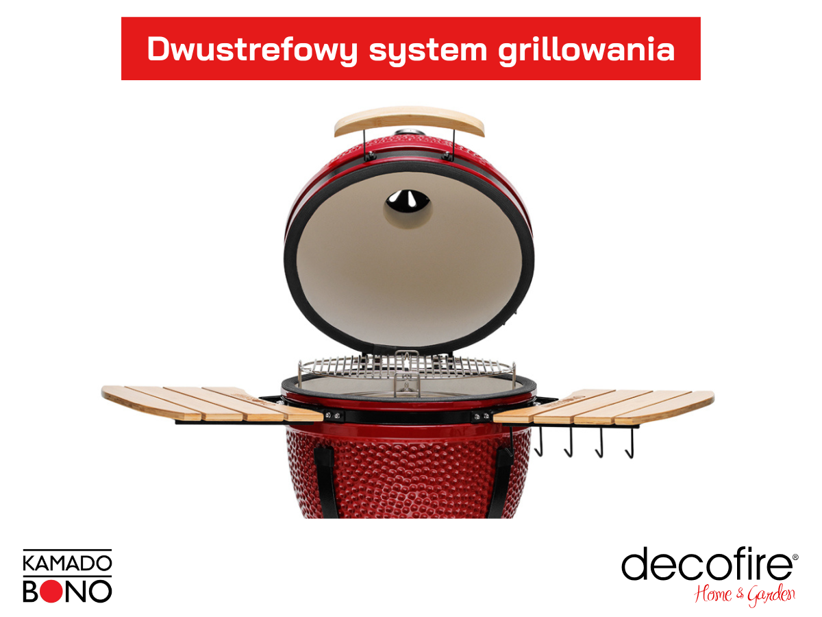 Dwustrefowy system grillowania