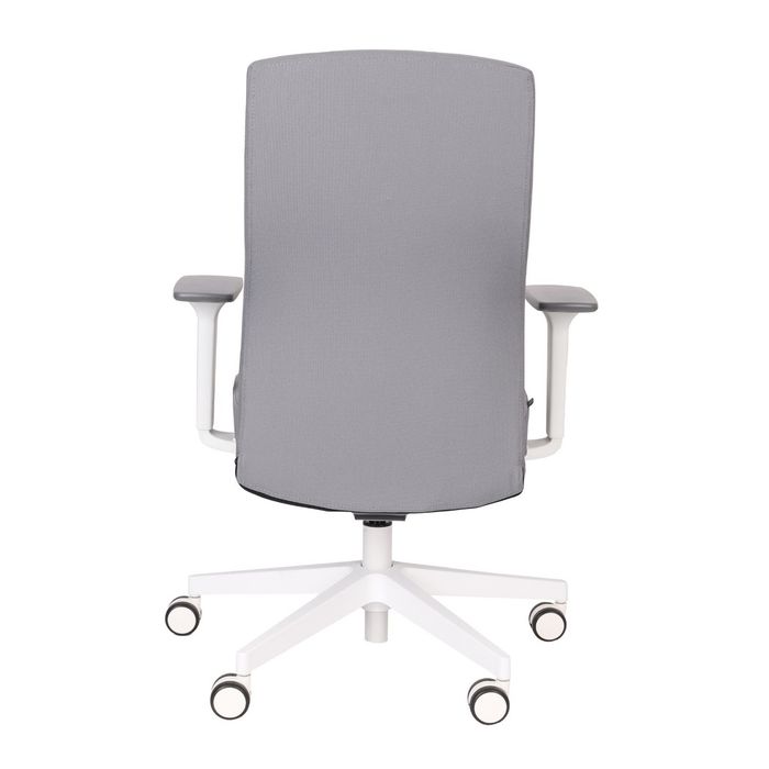 Grospol fotel biurowy Team Pro W white chrome tkanina Hygge - 8 kolorów