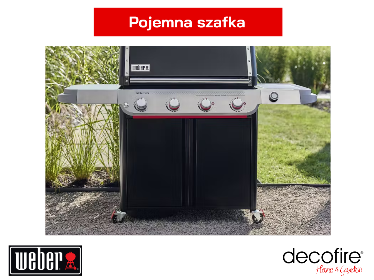 Pojemna szafka na butlę gazową