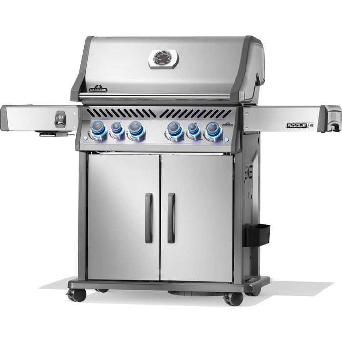 Grill gazowy Napoleon Rogue PRO-S 525 RSIB z palnikami bocznym i tylnym na podczerwień (RPS525RSIBPSS-2-PL)