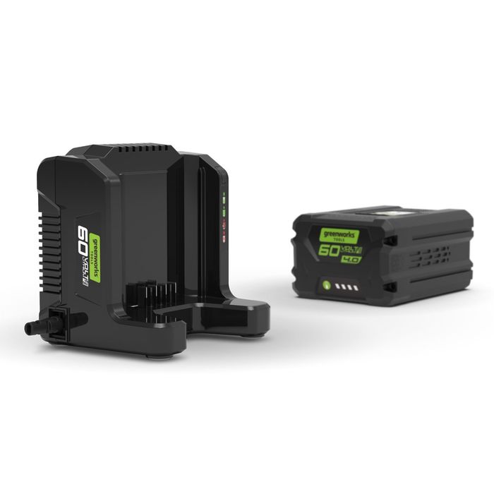 Greenworks 60V zestaw akumulator 4Ah + ładowarka 2A GSK60B4 (GR2933807) 