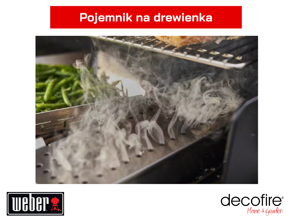 Pojemnik na drewienka do wędzenia
