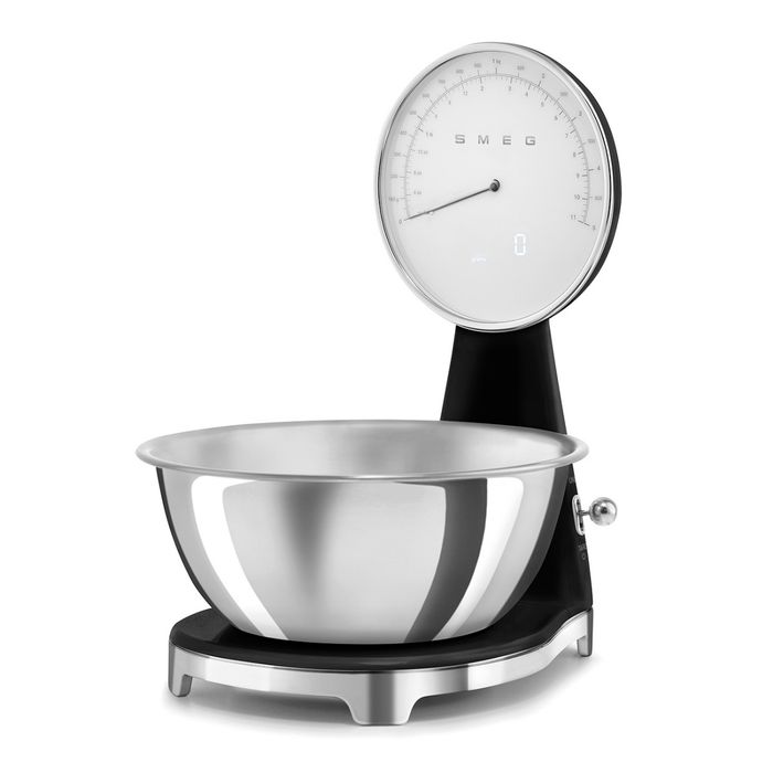 Cyfrowa waga kuchenna Czarny Smeg (KSF01BLWW)