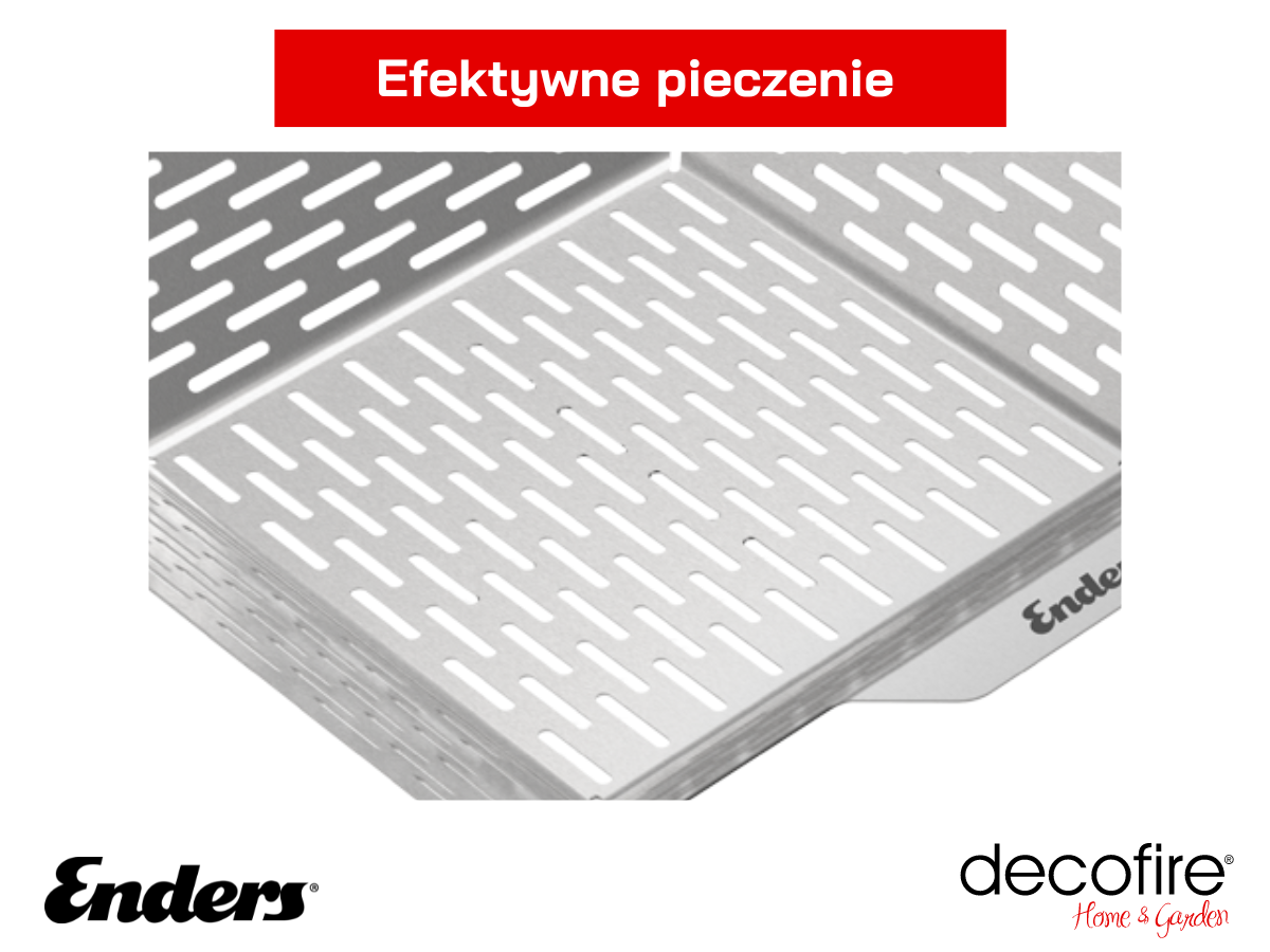 Efektywne pieczenie z koszem grillowym S Enders