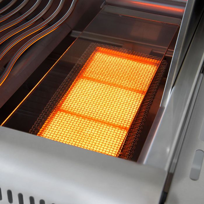 Grill gazowy Napoleon LEX 730 z palnikiem bocznym oraz dolnym i tylnym palnikiem na podczerwień (LEX730)