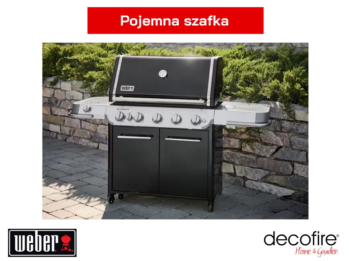 Pojemna szafka na butlę gazową