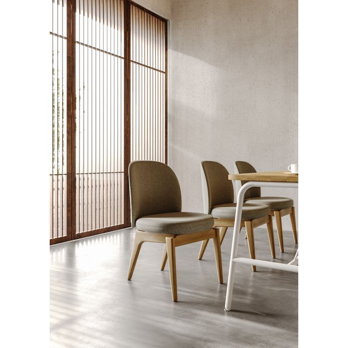 Fotel krzesło FLOS wood FSW K 721 Bejot