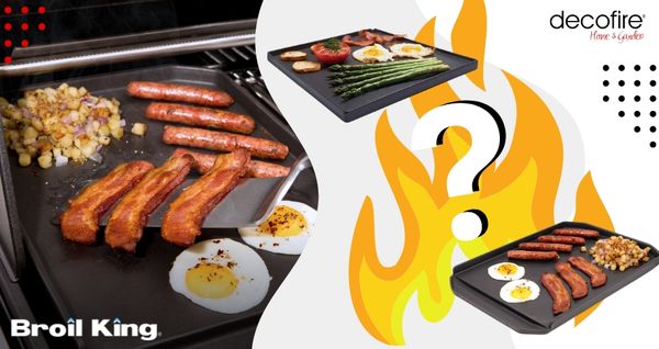 Plancha czy płyta żeliwna? Które akcesorium wybrać do grillowania na grillu Broil King?