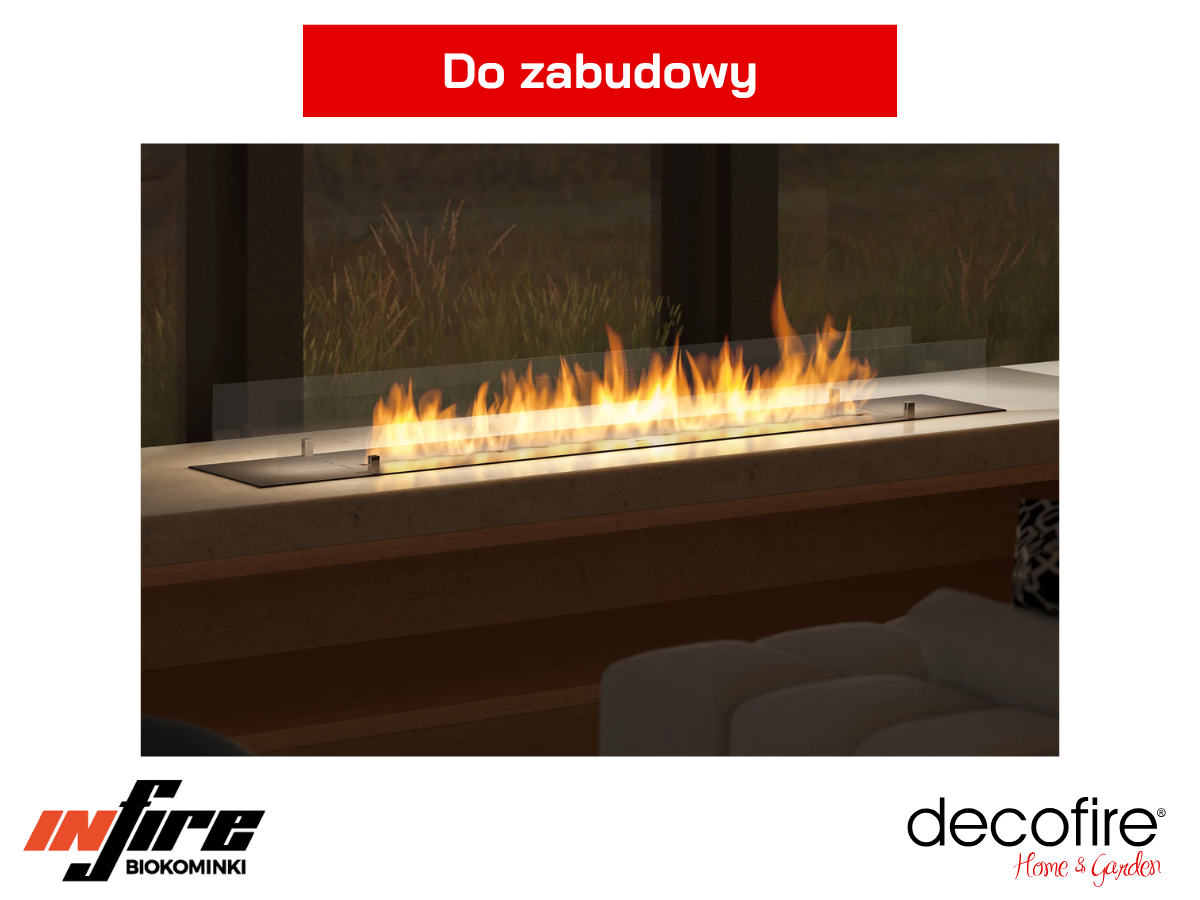 Wkład Infire INSERT Slim 2000 – idealny do zabudowy
