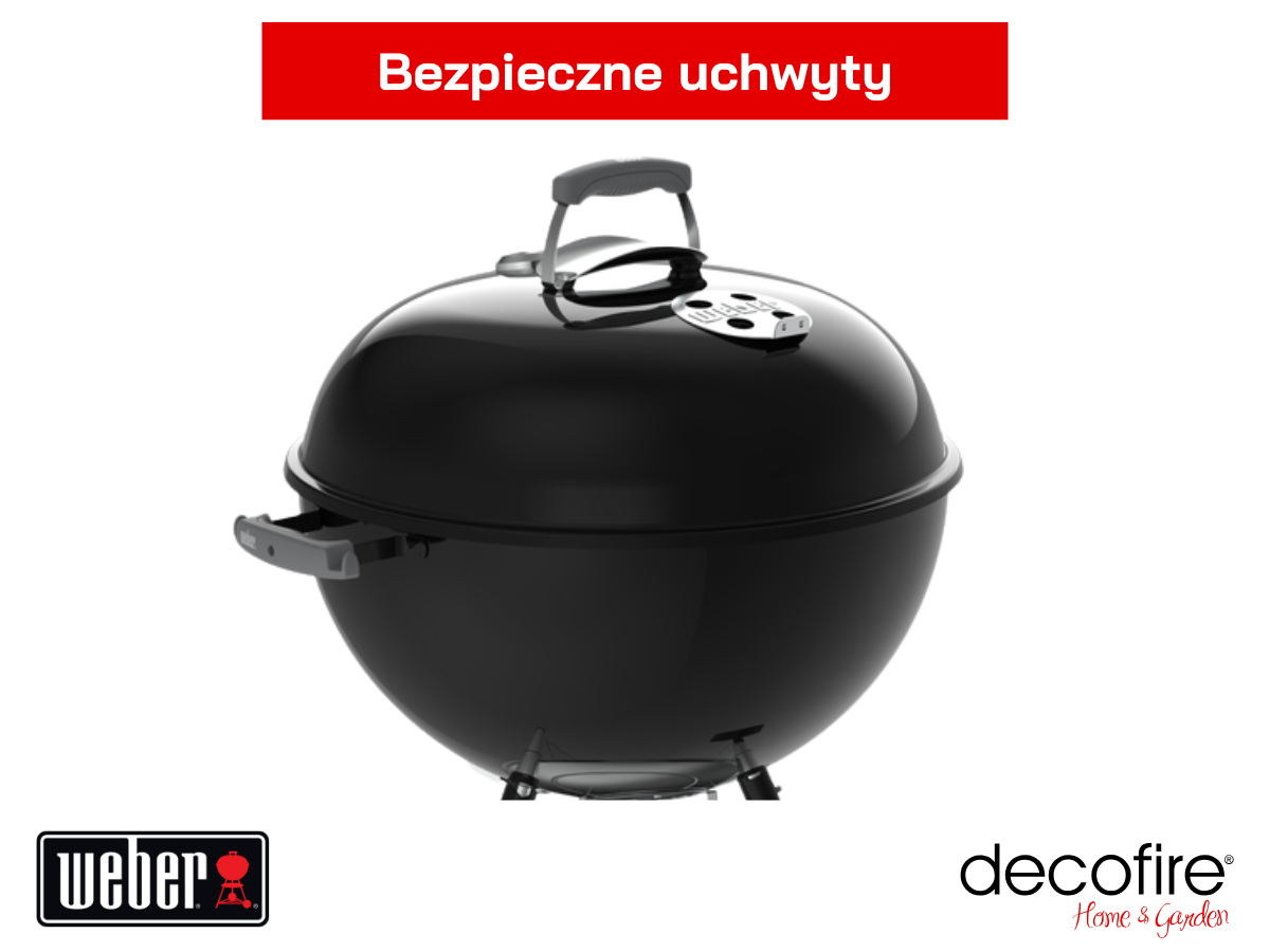 Ergonomiczne uchwyty w pokrywie i kotle