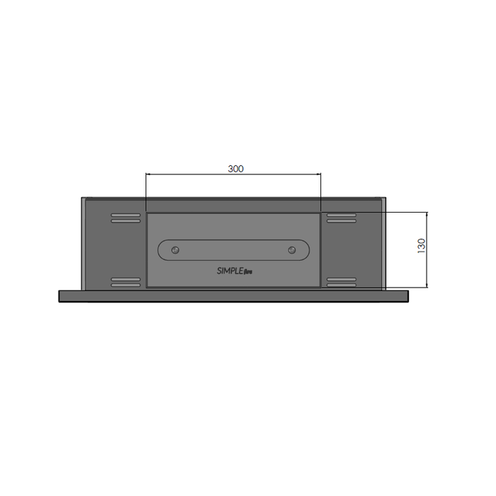 Biokominek wiszący Simple Fire FRAME 600