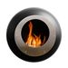Biokominek Cocoon Vellum Black