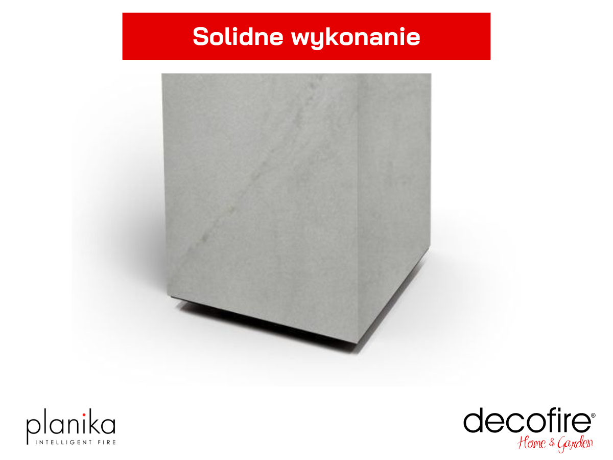 Biokominek Porto Kreta Planika - solidne wykonanie