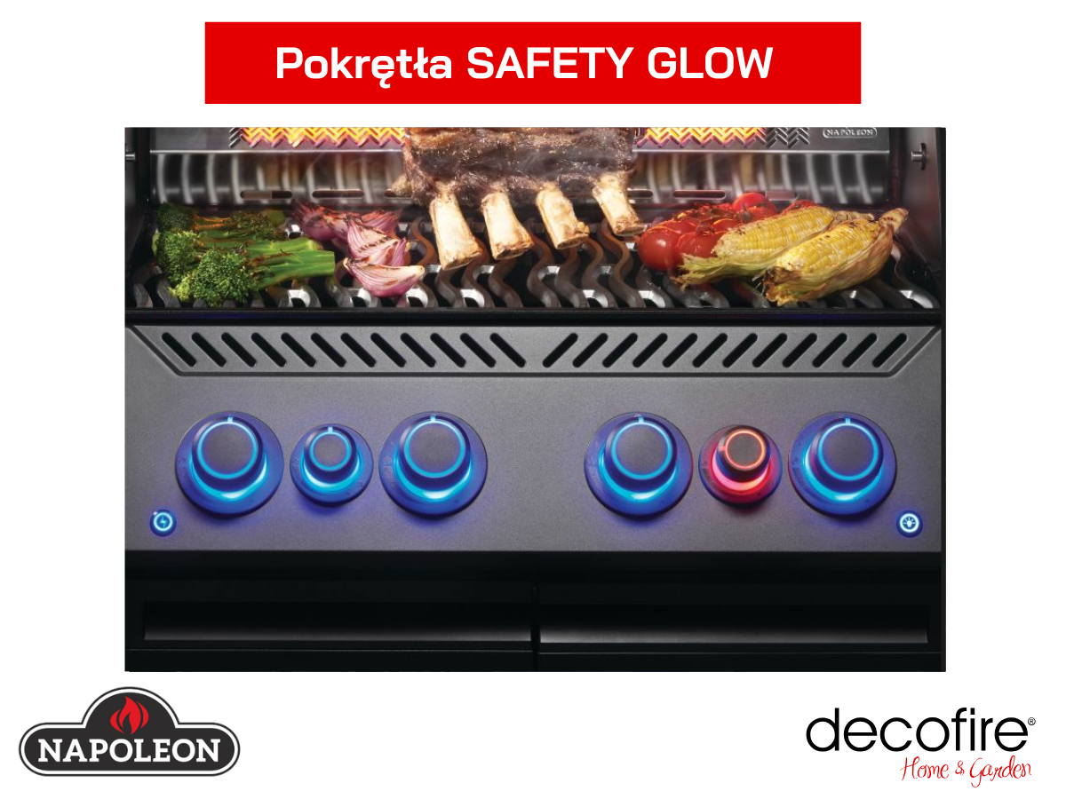 Pokrętła z technologią SAFETY GLOW