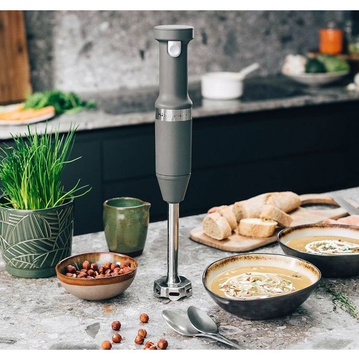 Bezprzewodowy blender ręczny Charcoal Grey KitchenAid (5KHBBV53EDG)