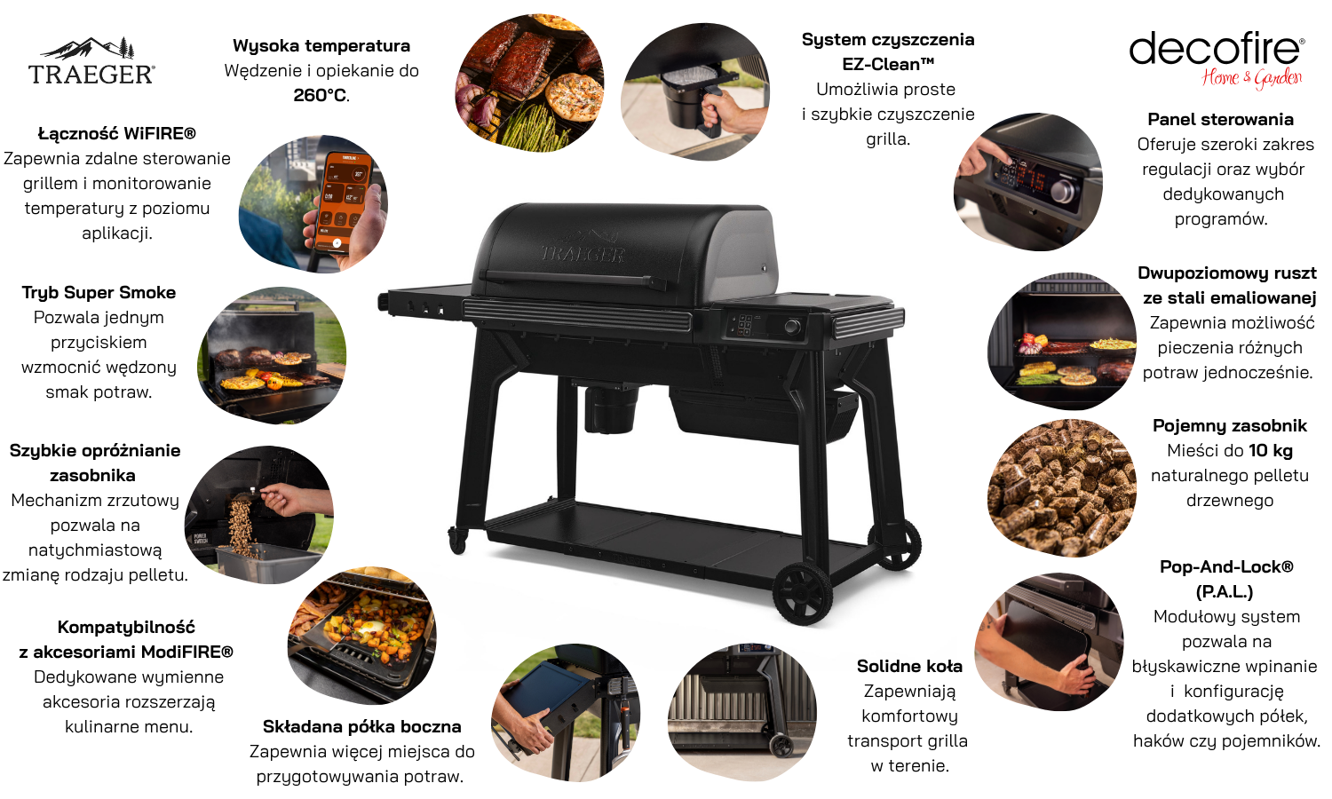 Grill na pellet Woodridge PRO Traeger