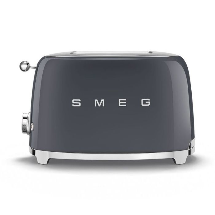 Toster na 2 kromki Smeg Niebieskoszary (TSF01GREU)