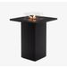 Kominek przenośny Square Table High na gaz LPG Planika + pokrowiec
