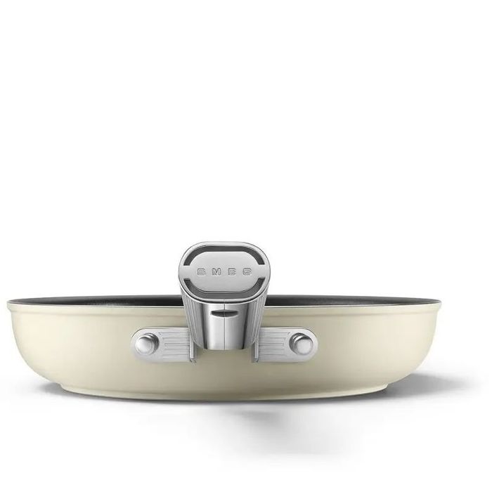 Patelnia 24 cm Kremowy Smeg (CKFF2401CRM)