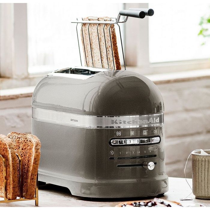 Toster 2 Artisan Medallion Silver KitchenAid (5KMT2204EMS)