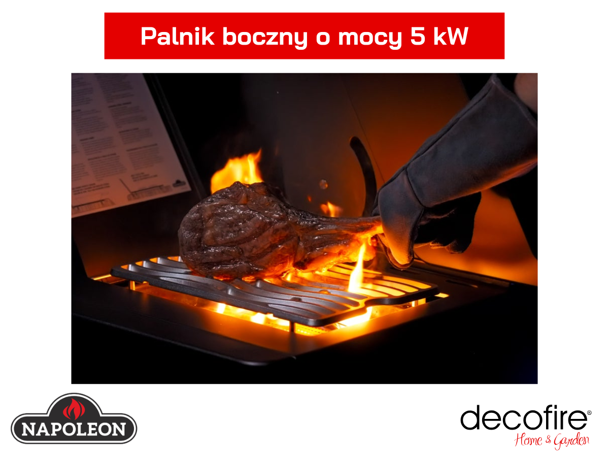Palnik boczny Sizzle Zone na podczerwień