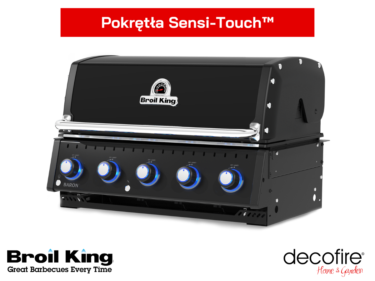 Podświetlane pokrętła Sensi-Touch™