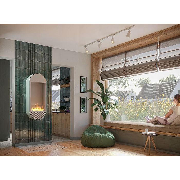 Biokominek do zabudowy Infire Slimline Incyrcle Slim Vert różne kolory