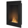 Biokominek wiszący Simple Fire FRAME 550 czarny 550x790 mm