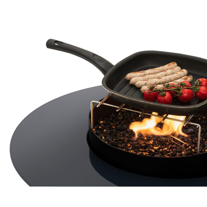 Kominek stolik Fire Pit Table Dot Planika + pokrowiec