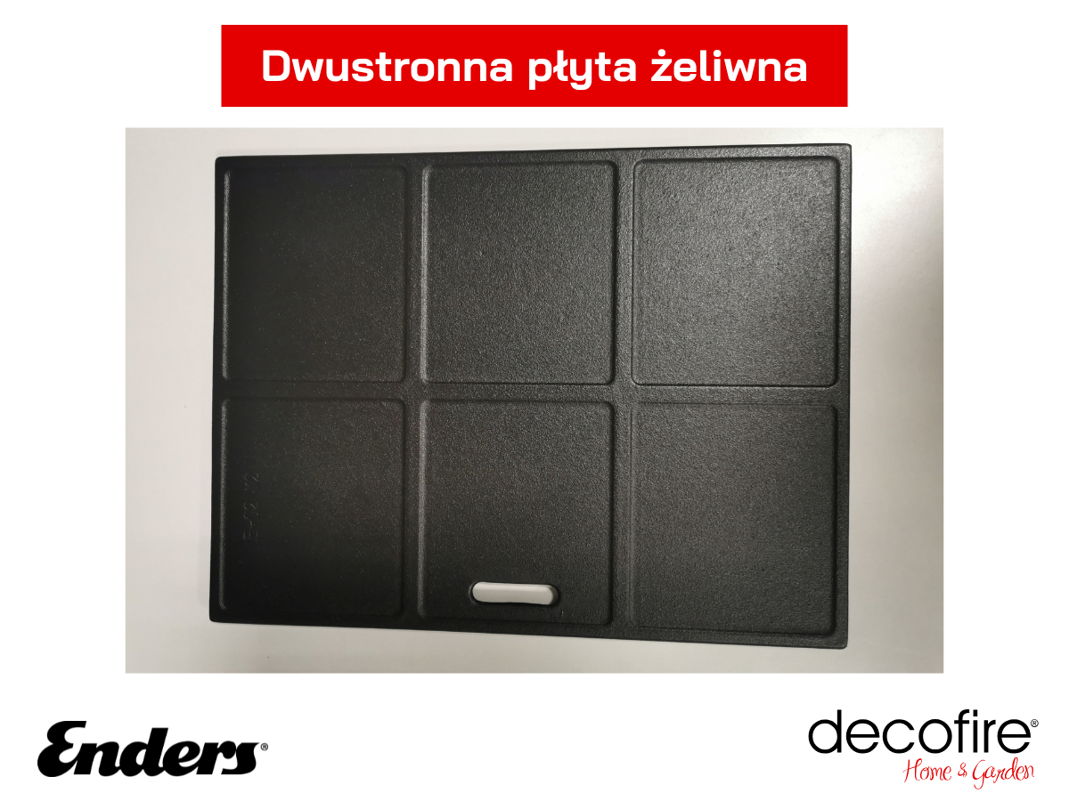 Dwustronna płyta żeliwna