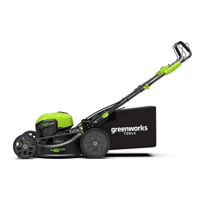 Greenworks Kosiarka z napędem GD40LM46SP 40V + Akumulator 4Ah + Ładowarka (GR 2506807UB) 