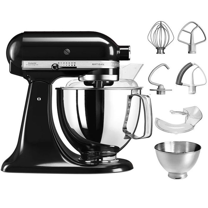 Mikser Artisan 5 Onyx Black 4,8 l KitchenAid (5KSM175PSEOB) 