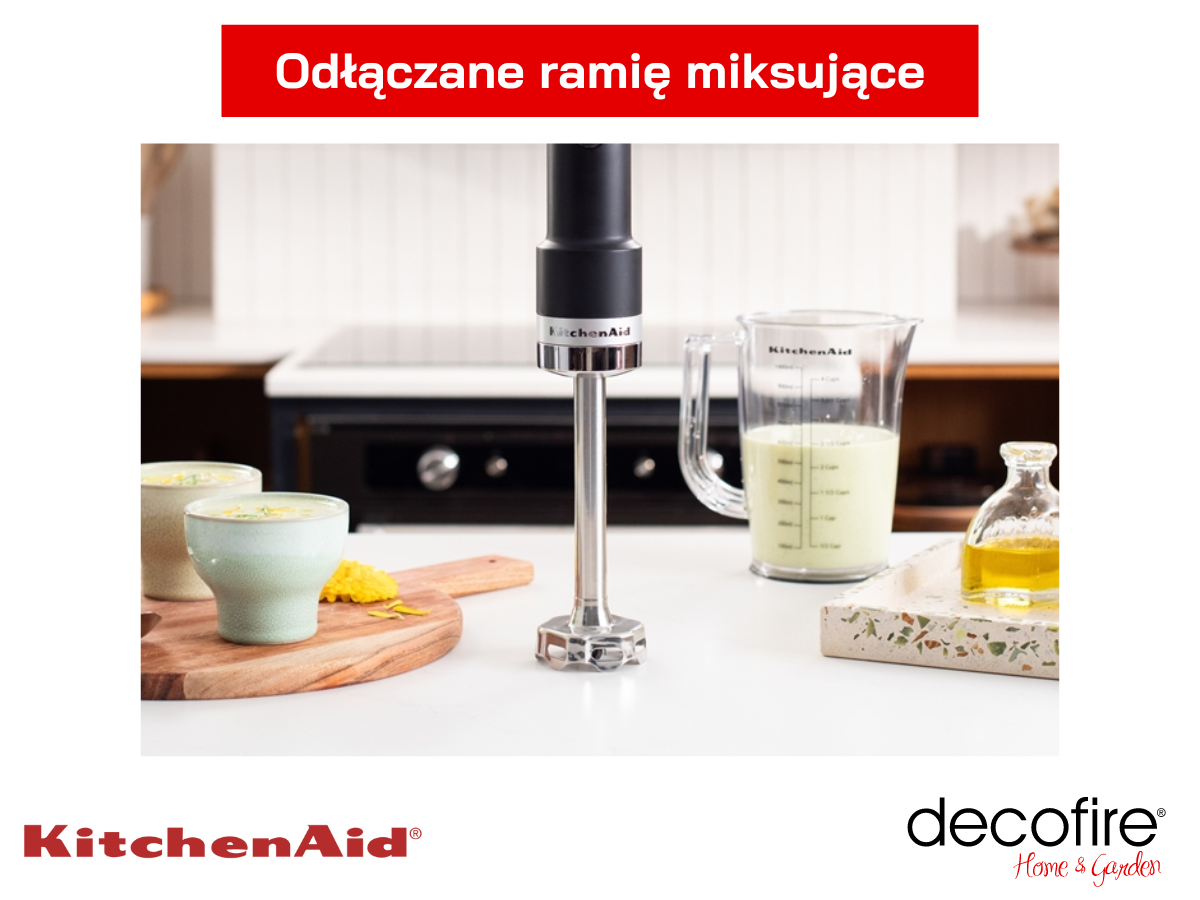 Odłączane ramię miksujące ze stali nierdzewnej
