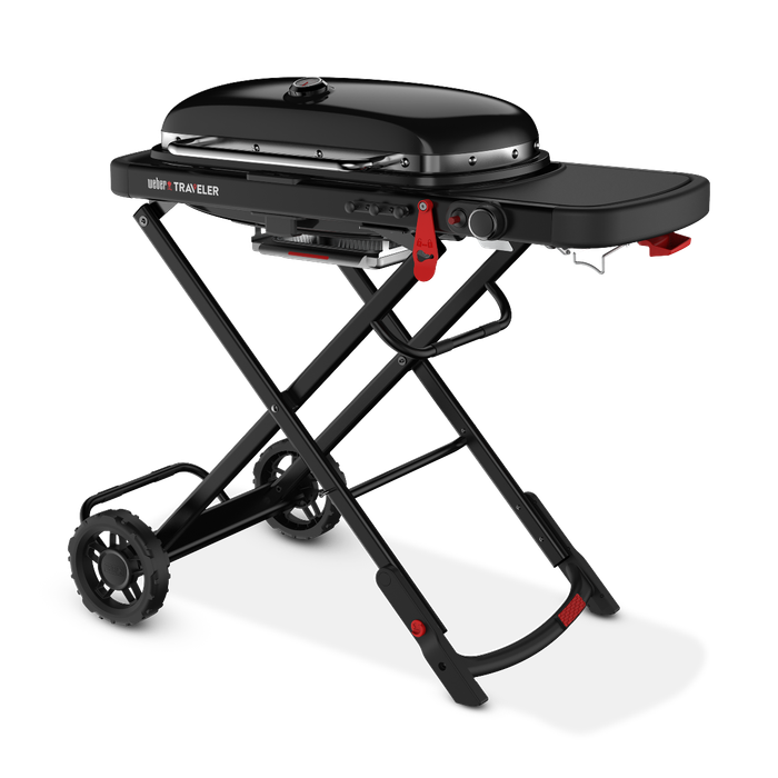 EKSPOZYCJA - Przenośny grill gazowy Weber Traveler Stealth - OUTLET - ODBIÓR OSOBISTY