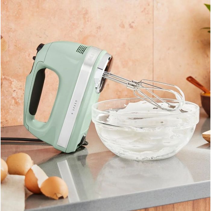 Mikser 9-biegowy ręczny Pistachio KitchenAid (5KHM9212EPT)