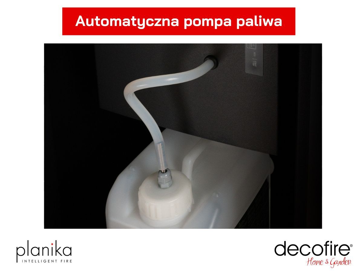 Wkład automatyczny Senso Fireplace Planika – automatyczna pompa paliwa