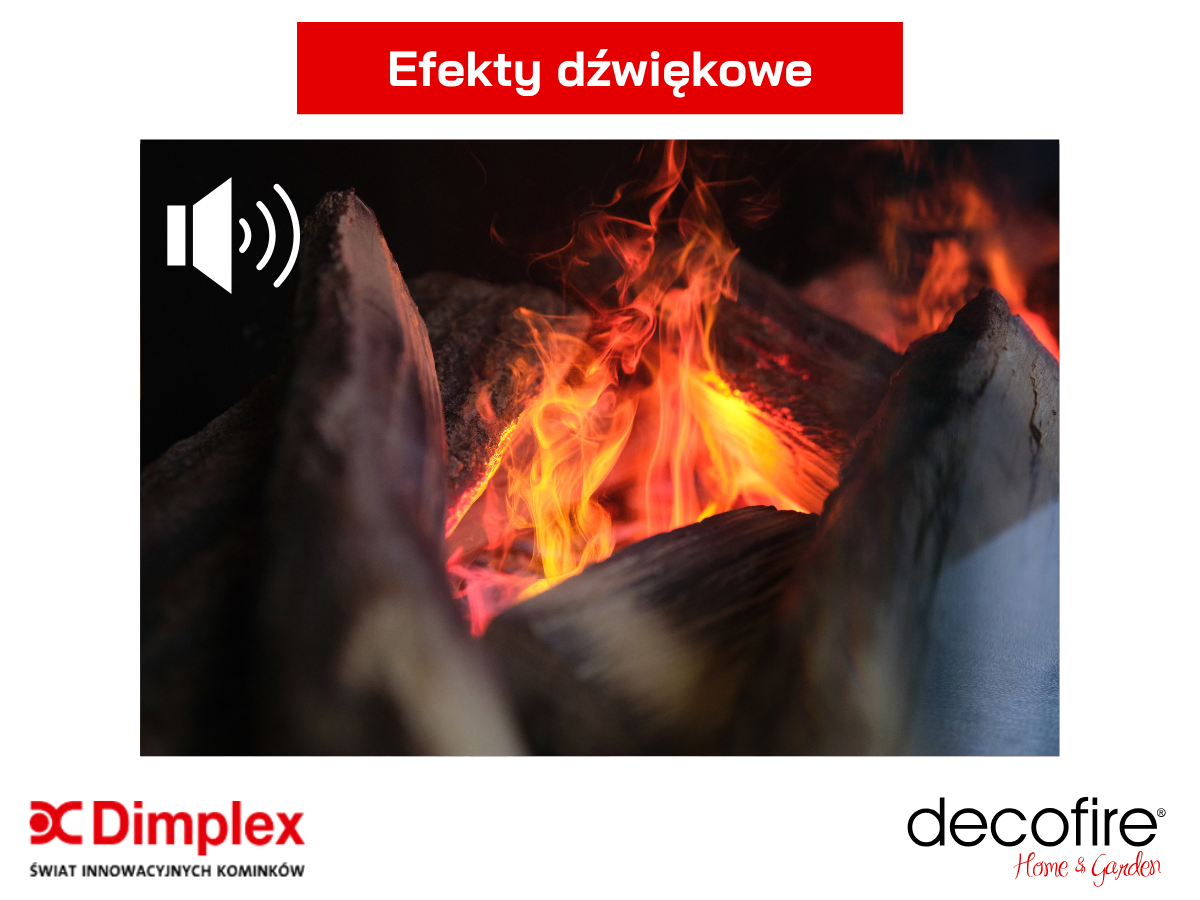 Dźwięk trzaskającego drewna