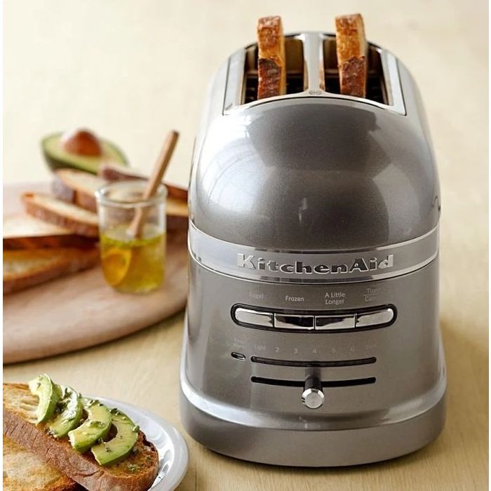 Toster 2 Artisan Medallion Silver KitchenAid (5KMT2204EMS)