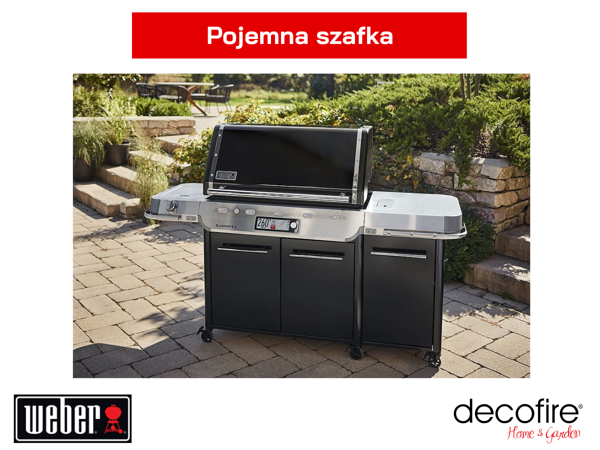 Pojemna szafka na butlę gazową