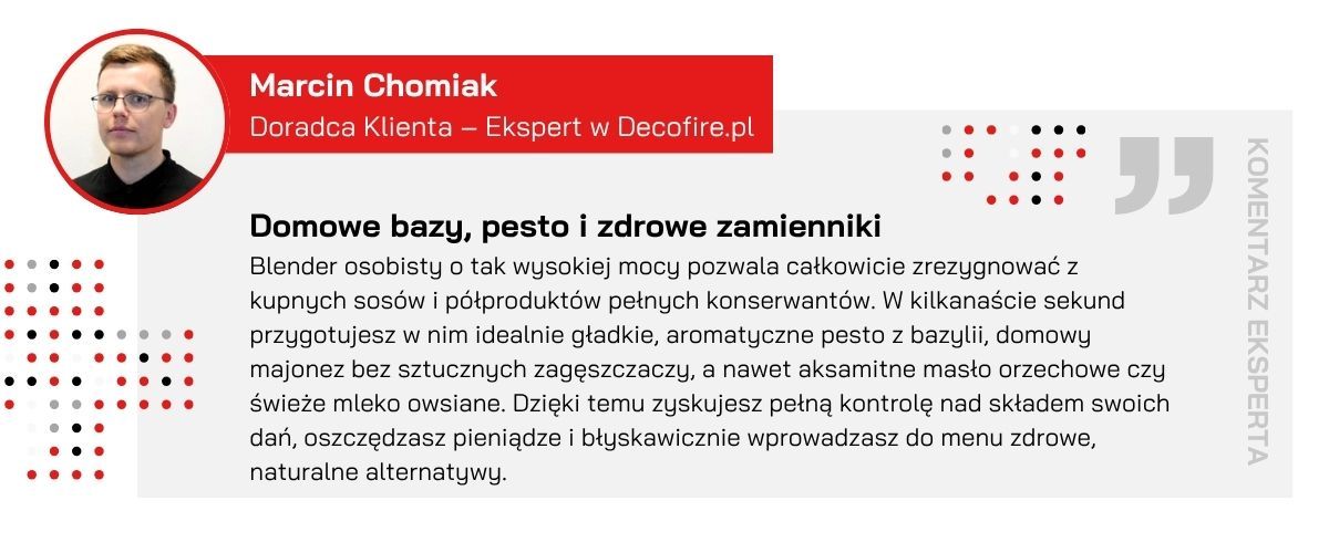Zdrowe posiłki przygotowane w blenderze – rada eksperta