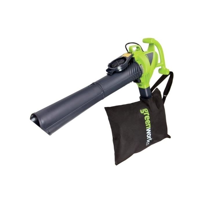 GreenWorks Elektryczna Dmuchawa/Odkurzacz o mocy 2800 W (24077)