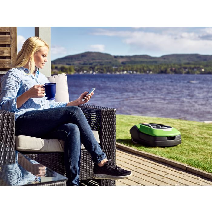 Greenworks Robot koszący Optimow 10 GSM 1000 m2 (GR 2505507) + GRATIS 