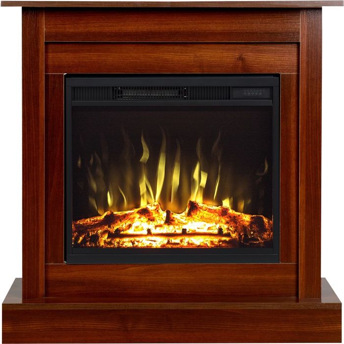 Aflamo kominek elektryczny portalowy Vigo orzech LED 60 2D Classic, LED 60 3D