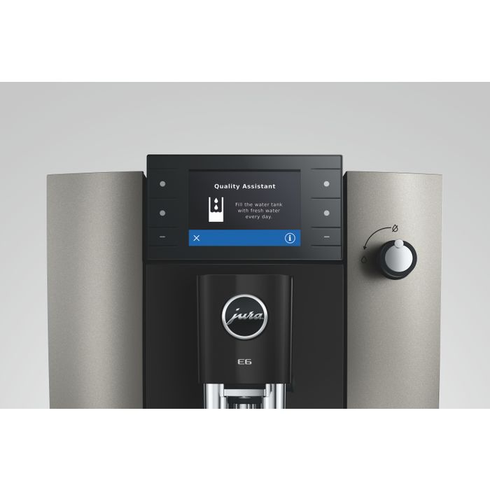 Ekspres do kawy Jura E6 Dark Inox (ED) (15828)