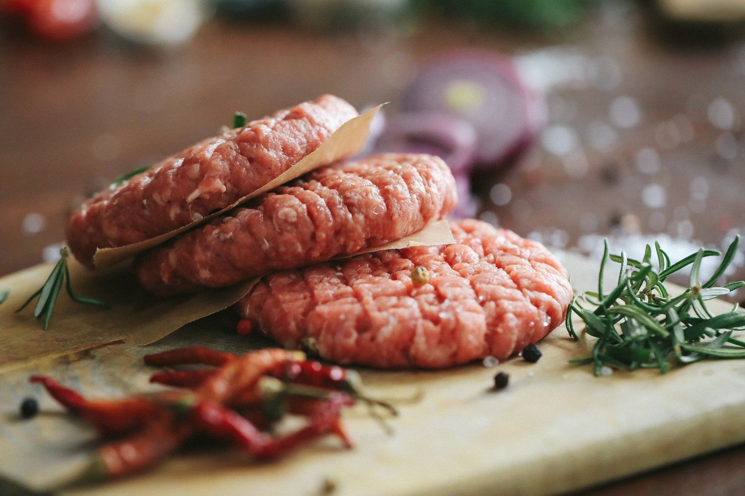 Mięso na burgery mielone
